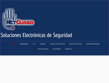 Tablet Screenshot of netguard.com.ni